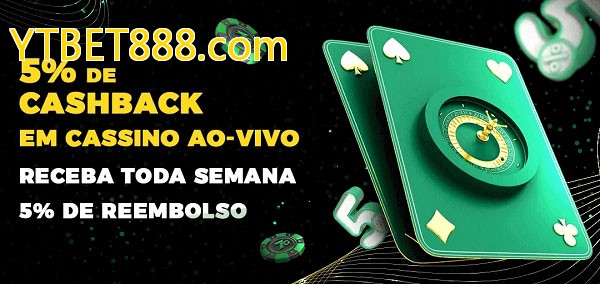 Promoções do cassino ao Vivo YTBET888.com